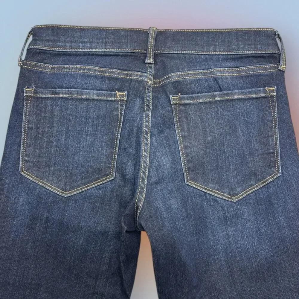 BANANA REPUBLIC / OLIVIA PALERMO Women’s 27 Short Blue Jeans - Picture 3 of 4